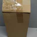 Jadive 36 Pcs 5.5 oz Plastic Spice Jars with Shaker Lids Clear Spice Bottles Plastic Seasoning Containers Empty Shaker for Kitchen Storing Herbs Seasoning Powders Pepper Dry Goods (Black)