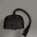 Kasa Outdoor Smart Plug, Smart Home Wi-Fi Outlet with 2 Sockets, IP64 Weather Resistance, Compatible with Alexa, Google Home & IFTTT, No Hub Required, ETL Certified(EP40), Black