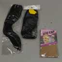 Natural Black Color Straight Bundles Human Hair Brazilian Unprocessed Virgin Hair 2 Bundles 14 14 Inch Straight Human Hair Extensions