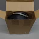 Therwen 2 Pcs 6 Inch Dust Control Flex Cuff with Adjustable Hose Clamps, Flexible PVC Coupling with Stainless Steel Clamps, Black Hose Connector Ports