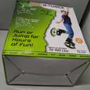 New Bounce Jumping Shoes - Kangaroo Jumping Shoes for Kids - Exercise Moon Shoes - Bouncy Shoes for Ages 8-12 - Size 1-6 (32-38 EU) (Green)