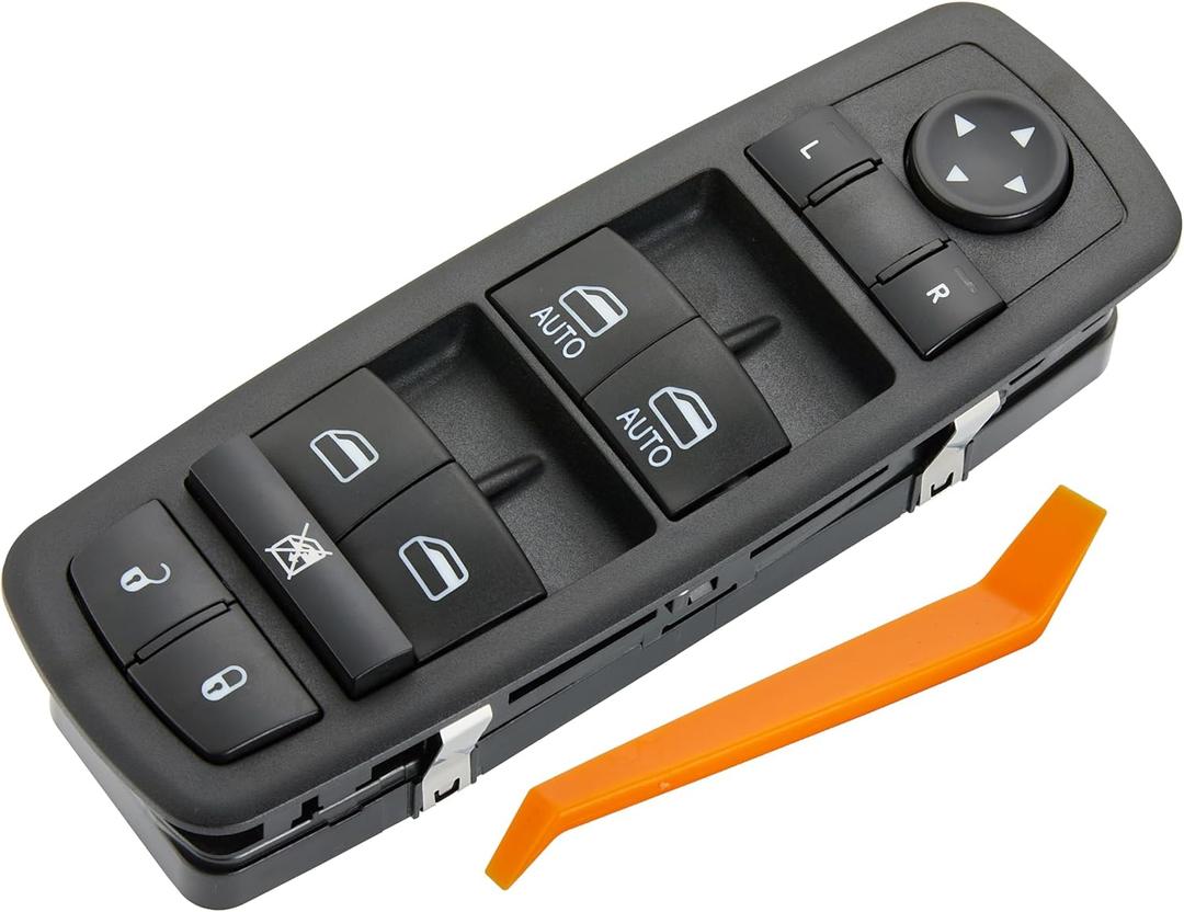 ZAPSOTS Master Power Window Switch fits for Dodge Durango Jeep Grand Cherokee 2016-2019.Front Left Driver Side Control switches.OEM 68289802AA, 68289802AB, 68319802AA