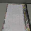 Desk Calendar 2026, Monthly Desktop Large Calendar (Jan 2026 - Jun 2027) 17" x 12" Desk Wall Planner for Family Teacher School Office Supplies, Vintage Floral