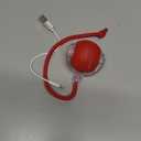 Chewie Viral 360 Smart Automatic Rolling Pet Ball - Interactive Dog & Cat Toy (Red)