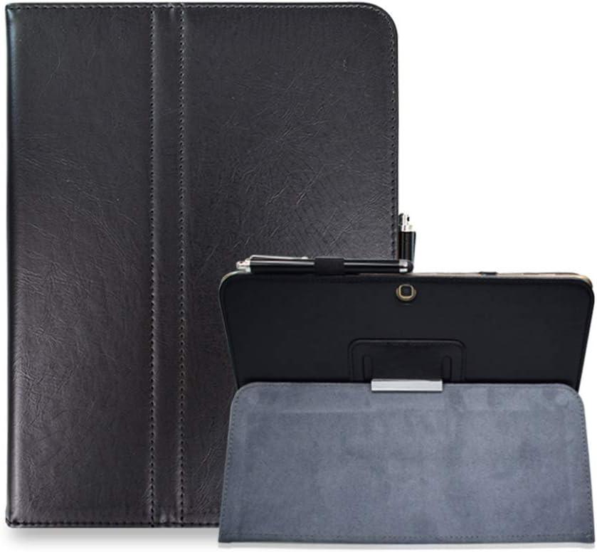 Galaxy Tab 3 10.1 Model GT-P5200 P5210 Cover Case, Flip Leather Case for Samsung Galaxy Tab 4 10.1 SM-T530 T531 T535 Tablet Cover with Stand (Black)