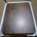 Side Table, Small End Table with 2-Tier Shelf, Modern Night Stand, size 11.5*16