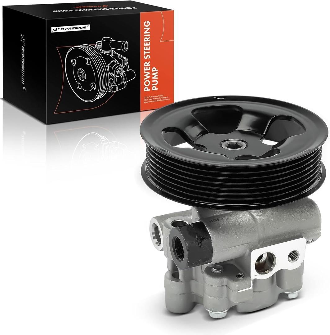 A-Premium Power Steering Pump, with Pulley, Compatible with Lexus ES350 2007-2012 & Toyota Camry 2007-2011, Avalon 2005-2012, 3.5L, Replace # 36P1012, 4431033170