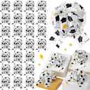 Riceshoot 60 Pcs Graduation Bows Large 6 Inch Black Pull Bows Ribbons Presents Wrapping for Graduation Party, Teacher Gifts, Gift Wrap, Birthday Basket, Holiday Decor