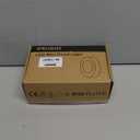 V4light LED Puck Lights 8 Pack, 6mm Ultra-Thin Plug in Under Cabinet Lighting with Touch Dimmer, Adjustable Color Temp(2700K-6500K), Easy Installation for Kitchen, Pantry, Closet, Bedroom (Brown)