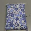 Navy Blue Floral Kitchen Towels, Chinoiserie Dish Towels Decorative Set of 2, Blue and White Hand & Tea Towel for Drying Cleaning Dish Cloths Decoration,Home Farmhouse Cleaning Kitchen Decor