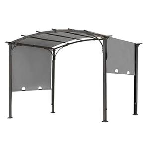 JANCANOPY Replacement Pergola Top Cover fit for The ALDI and Belavi and Shoprite Pergola 49964, 23700 (Gray)