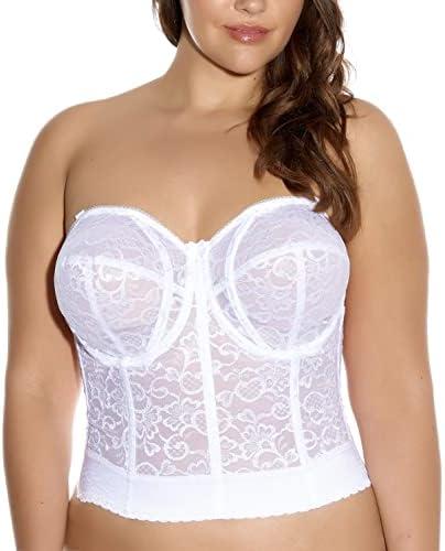 GODDESS womens Lace Bustier Bra, 42D