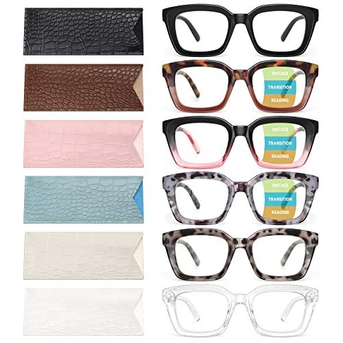 miyya Oprah Style Reading Glasses for Women, Cheaters Eyeglasses, Oversized Blue Light Readers, Fashion Eye Glasses