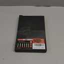 HAUTMEC Wood Carving Tools, 6-Piece Wood Chisel Sets, CRV Steel Blades with Rust-Resistant Electrolytic Coating, Fishtail V-Gouge Design for Fine Woodworking & Detailing  HT0236