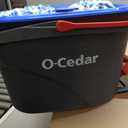 O-Cedar RinseClean Spin Mop & Bucket System + 2 Extra Mop Heads | Clean with Water | Removes 99% of Bacteria