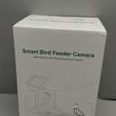 PeckCam Bird Feeder with Camera with AI Identify 10000+ Birds Species, 3 Solar Panels, 2K Live View, Instant Arrival Alerts, Smart Bird House with Cam, Gift for Bird Lovers (Blue)