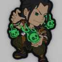 MK #3 Shapeshifter PVC Patch Shang Tsung