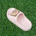 XIXITIAO Capybara Slippers for Women Men,Capybara Cute Slides,Non Slip Quick Drying Bathroom Slippers,Funny Sandals, Capybara Shower Shoes (Pink)