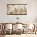 Minimalist & Modern Art for Bedroom Decor Framed Abstract Artwork for Walls Neutral & Contemporary Beige Wall art - Artwork for Living Room and Boho Style Large Abstract Wall Art 20x40IN