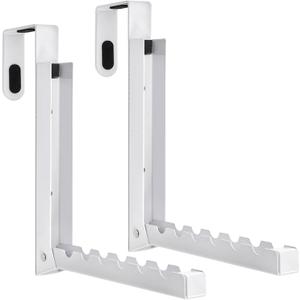 Coloch 2 Pack Over The Door Hanger for Cloth, Foldable Cloth Drying Rack Space Saving Coat Hanging Hook 6 Ridges Portable Towels Storage Hanger for Small Space, Bedroom, Bathroom