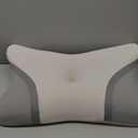 Cervical Neck Pillow for Pain Relief, Bed Pillows for Head Neck Shoulder Support, Ergonomic Cooling Pillow, Orthopedic Contour Pillow for Side Back Stomach Sleepers,Neck Support Memory Foam Pillows (Grey & Dark Grey)