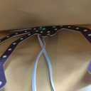 HappyAlley 3 Pack 9" Halloween Classics Twinkling LED Spiders, Hi-Vibrant Aluminum Frame Spiders Window Silhouette Lights, 234 Purple and 12 Green LED Lights, Holiday Indoor Outdoor Decoration