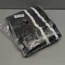 Uphome Bathroom Runner Rug, 18x47 Modern Black Long Bathroom Rug Non Slip Washable, Soft Plush Microfiber Absorbent Bath Mat Runner for Tub, Shower, Floor, Sink