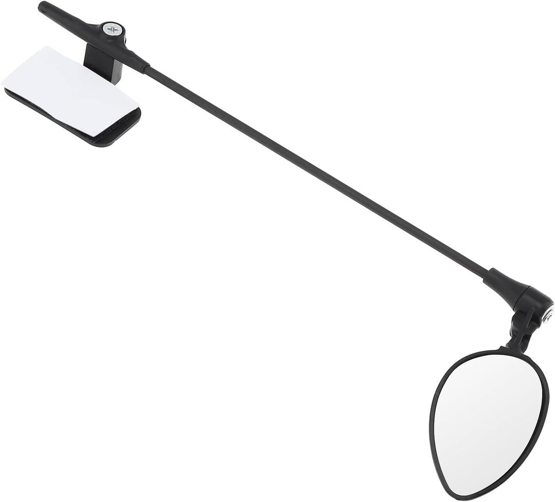 Bike Helmet Mirror 360 Degree Adjustable Rotatable Cycling Rear View Mirror Lightweight for Cycling