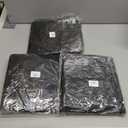 Outdoor Cushion Storage Bags 68 * 30 * 20 Inch, Upgrade Outdoor Patio Cushion Storage Bag, Pillow Storage Bag with Durable Handles 3 Pack (Black)