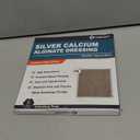 Silver Calcium Alginate Wound Dressing, 4" x 4" Patches, Highly Absorbent Dressing Gauze, Non Stick Pads for Wounds, Soft and Comfortable Silver Dressing for Wound Care, 5 Packs