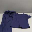 PUMIEY Women's 2 Piece Lounge Sets Short Sleeve Tops Fold-Over Flare Pants Casual Outfits Matching Set Nap Collection XS