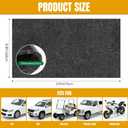 Extra Large Garage Floor Mat 8.8 x 22 FT Heavy Duty Oil Absorbent Parking Mat with Waterproof Non-Slip Backing,Reusable Washable Floor Protector for Garage,Driveway, Workshop & SUV, Velcro Included