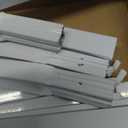 Asee'm White Metal Wedding Arch Stand (7.2FT,6FT) Set of 2 Arched Backdrop Frame for Ceremony Parties Birthday Baby Shower Garden Decoration