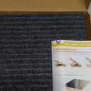 TNELTUEB 2 Pack Upgraded Dog Ramps for Stairs, Adjustable Stair ramp for Dogs,Portable Dog Stairs with Mat for Small Dogs and Cats, Non-Slip Pet Steps for Elderly or Injured Pets
