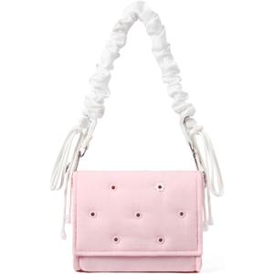 Telena DIY Customizable Shoulder Bag Snaphole Crossbody Bags for Women (Cherry Joy)