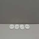 Lonuxi 4PCS Door Latch Lock Cover, Silicone Car Door Lock Cover for Car Door Protector and Noise Reduction, Universal Car Accessories for Most Vehicles (White)