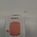 Sony SRS-XB100 Wireless Bluetooth Portable Lightweight Super-Compact Travel Speaker, Durable IP67 Waterproof & Dustproof Shower Speaker, 16 Hour Battery, Versatile Strap, & Hands-free Calling, Orange