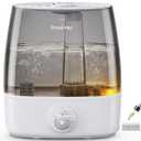 6.5L Stay Clean Tank Humidifier for Large Room, Low Maintenance, Top Fill Design, Ultra Quiet 65H Runtime, Cool Mist Ultrasonic for Bedroom, Home, Plants HC12