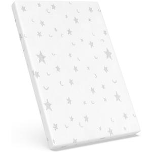 Pack and Play Mattress 41 x 28.5 for 4moms Breeze Plus Portable & 4moms Breeze GO Portable Travel, Soft Breathable Waterproof Cover