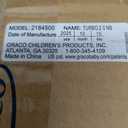 Graco TurboBooster 2.0 Backless Booster Car Seat, Denton, Mfd: 10/16/2025