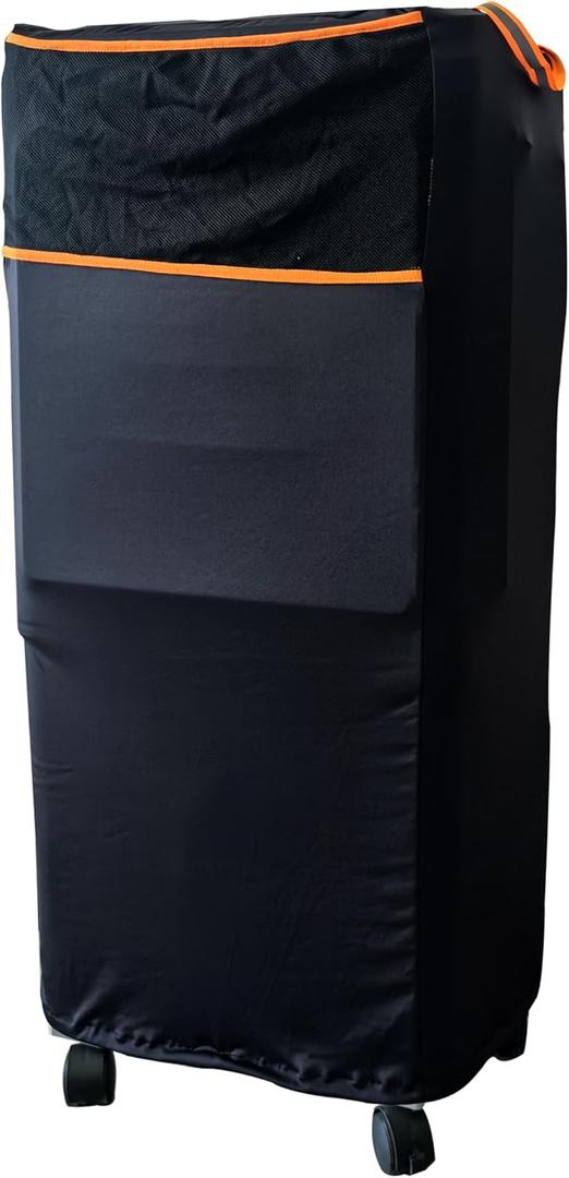 NGB Portable Air Conditioner Cover, Portable AC Unit Cover 29"x 18"x 45" Anti-Dust Compact Air Conditioner Storage Bags Protection for Mobile AC (Black)