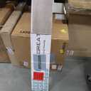 MULGREAT Peel and Stick Floor Tile, 18 Sq.Ft Self Adhesive Vinyl Flooring Plank, 12 Pieces Waterproof Heavy Duty Wood Grain Tiles, 36"x6" DIY Planks for Laundry Kitchen Apartment Home, Soft Grey