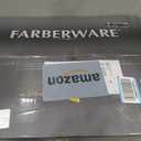Farberware 1.1 Cu. Ft. Countertop Microwave Oven 1000 Watts Power, Auto Cook Settings, Defrost, Easy Clean and Child Safety Lock - White