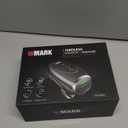 Professional Haircut Massager/Cordless Handheld Massager, Vibration Neck/Legs/Hands/face Massager, 2 Massage nodes 2600AMH (Silver)