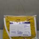 Stretch Sofa Slipcover, Soft Jacquard Sofa Covers for 2 Cushion Couch Washable Furniture Protector for Pets & Kids (Yellow, M)