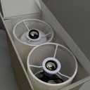 Bedside Table Lamps for Bedroom Set of 2 - Nightstand Light with AC Outlet and USB A & C for Charging, 3 Color Temperatures, Study Desk Lamp with Pen Holder & Phone Stand for Living Room/Dorm/Office