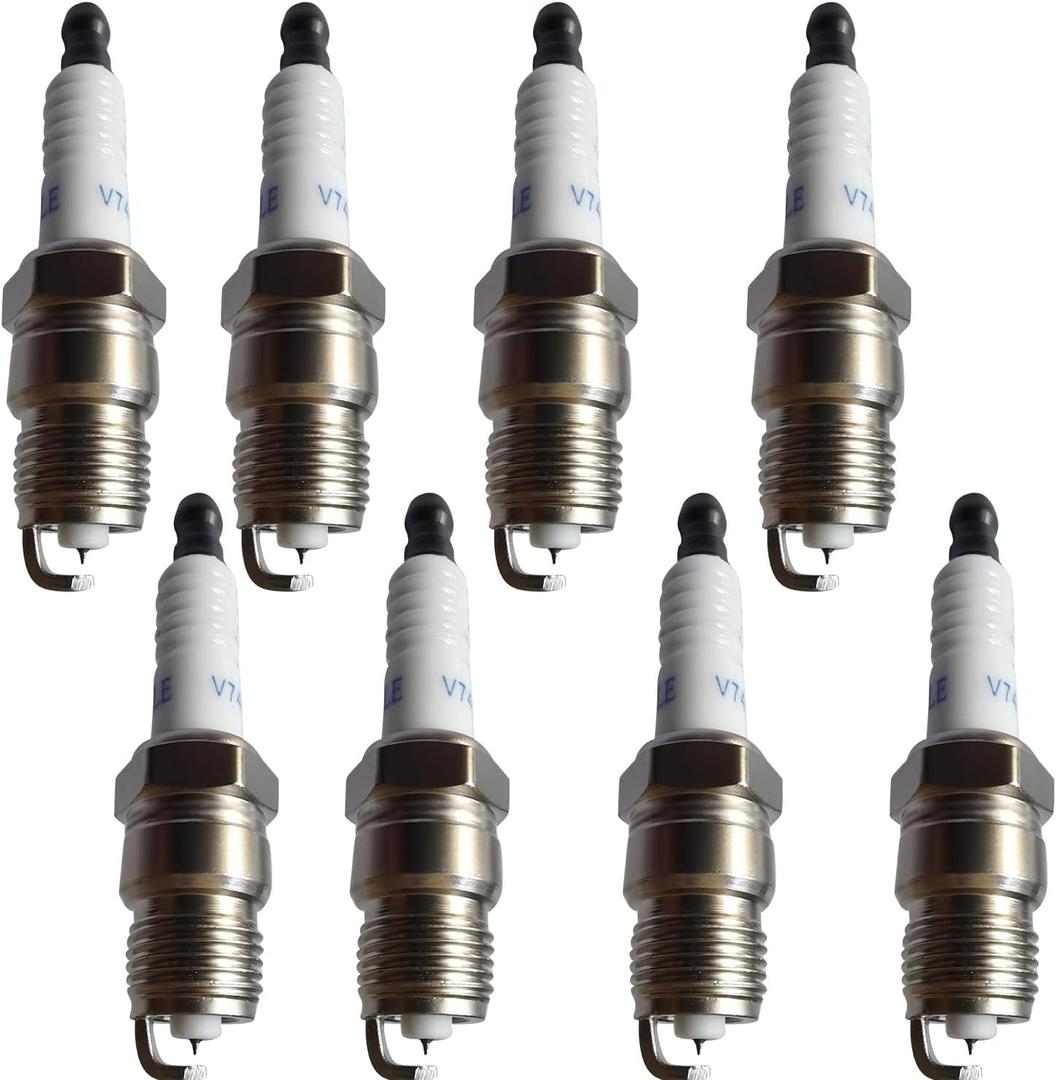 V7455 Laser Iridium Spark Plugs - Automotive Replacement Spark Plugs,OE Replace XP25 UR5IX 7177,8 Pack