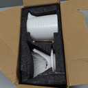 Pour Over Coffee Maker Set  Premium Ceramic Coffee Dripper with 500ml Capacity, Manual Style Coffee Maker White  Ideal for Home, Office, and Travel