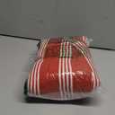 PRETTYGARDEN Summer Dresses for Women 2026 Casual Sleeveless Hollow Out Knit Side Slit Striped Beach Vacation Midi Dress (Medium, Rust Red)