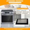 UPGRADED 316452758 Outer Oven Door Glass Compatible With Crosley Frigidaire Range Door Glass Parts 29.3" x 20.2" Stove Outer Glass Door Panel Replacement 4583012 AP6284729 PS12175974 316452719